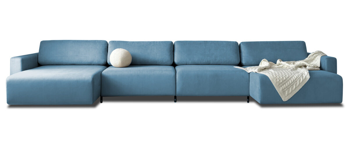 Диван Монблан П-образный 430 см — Redsofa.ru